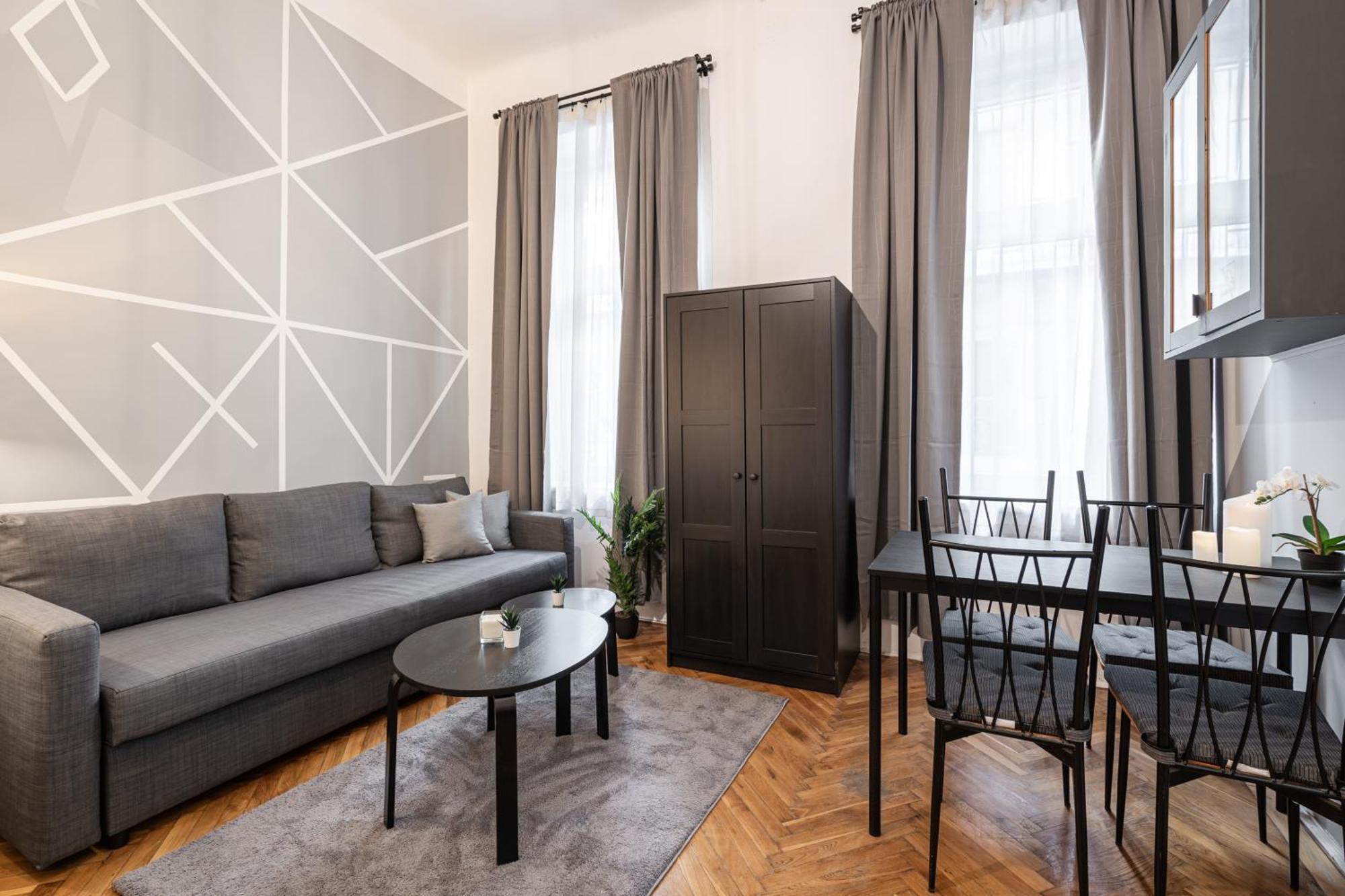 B8 - Grand Boulevard Cozy Apartment - Best Location By Bqa Будапеща Стая снимка